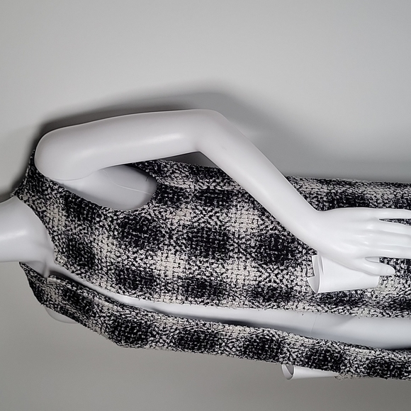 BCBGeneration, black and white plaid vest - Picture 9 of 13